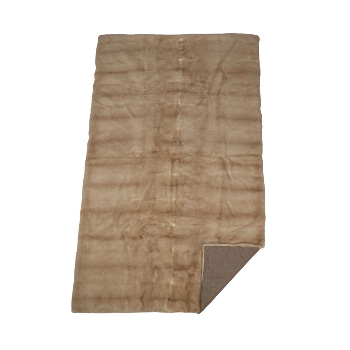 Nerts Plaid | Kasjmier Achterkant | Palomino | 108x172 cm