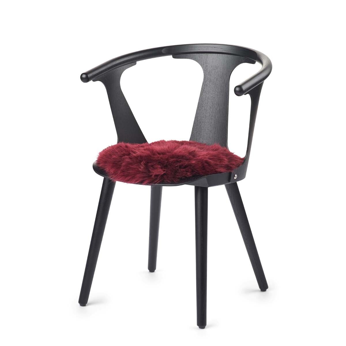 Langharige Schapenvacht Stoel Cover | Ø38 cm