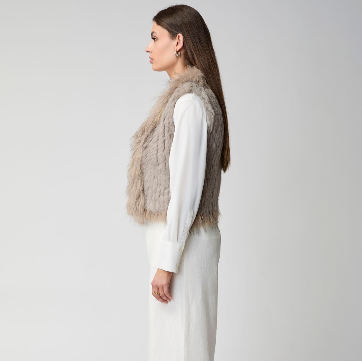 Anna Vest Middernacht Blauw