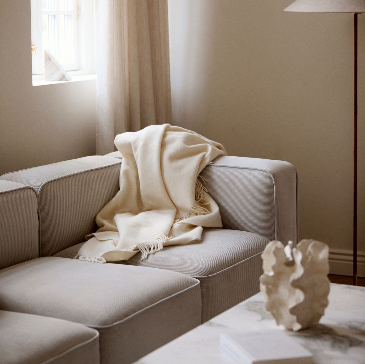 Julia Plaid | Alpaca/lamswol mix 140x240 cm Donkerbruin