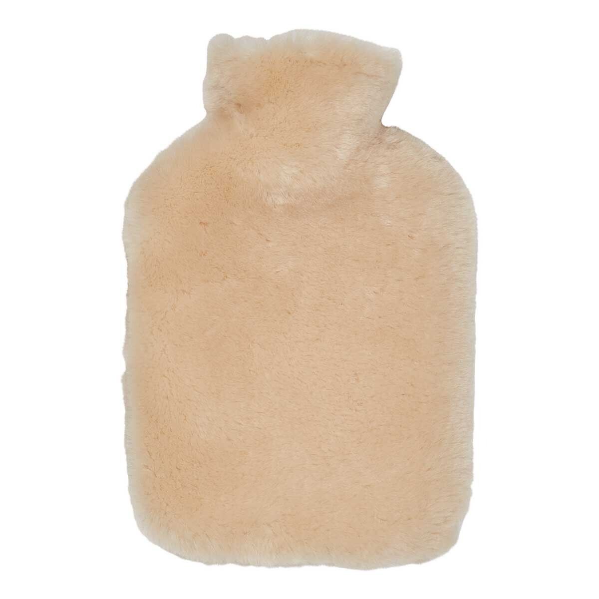 Moccasin Warmwaterfles Kastanje