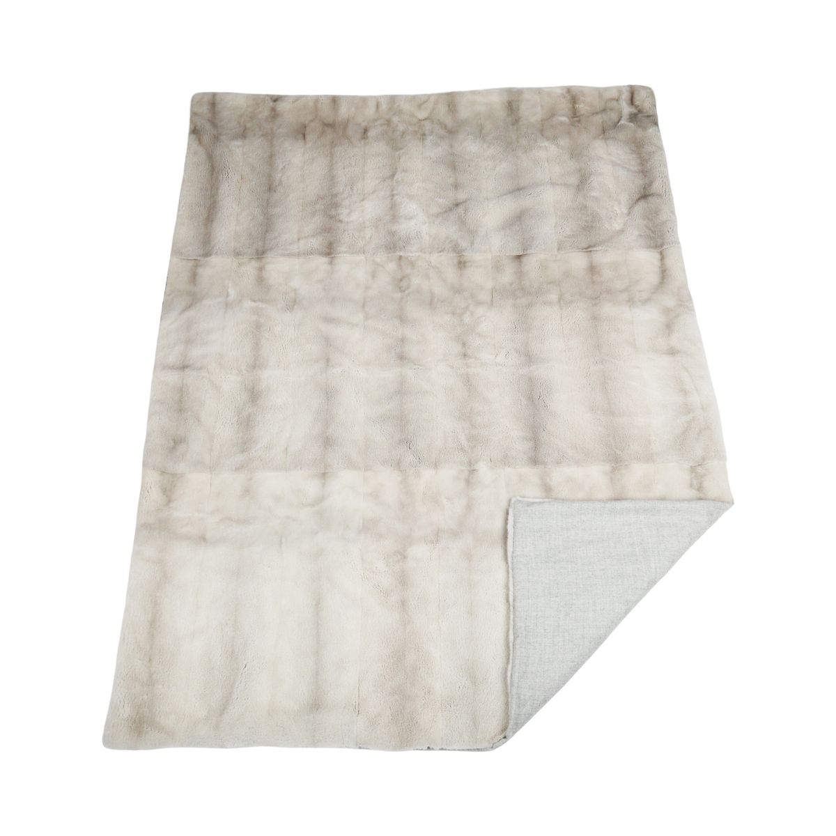 Deense Nerts Plaid | Kasjmier Achterkant | Sapphire Cross | 140x190 cm