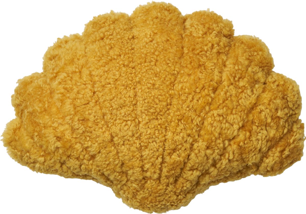 Schelpen Kussen | Small | Medium | Large Koraal Geel