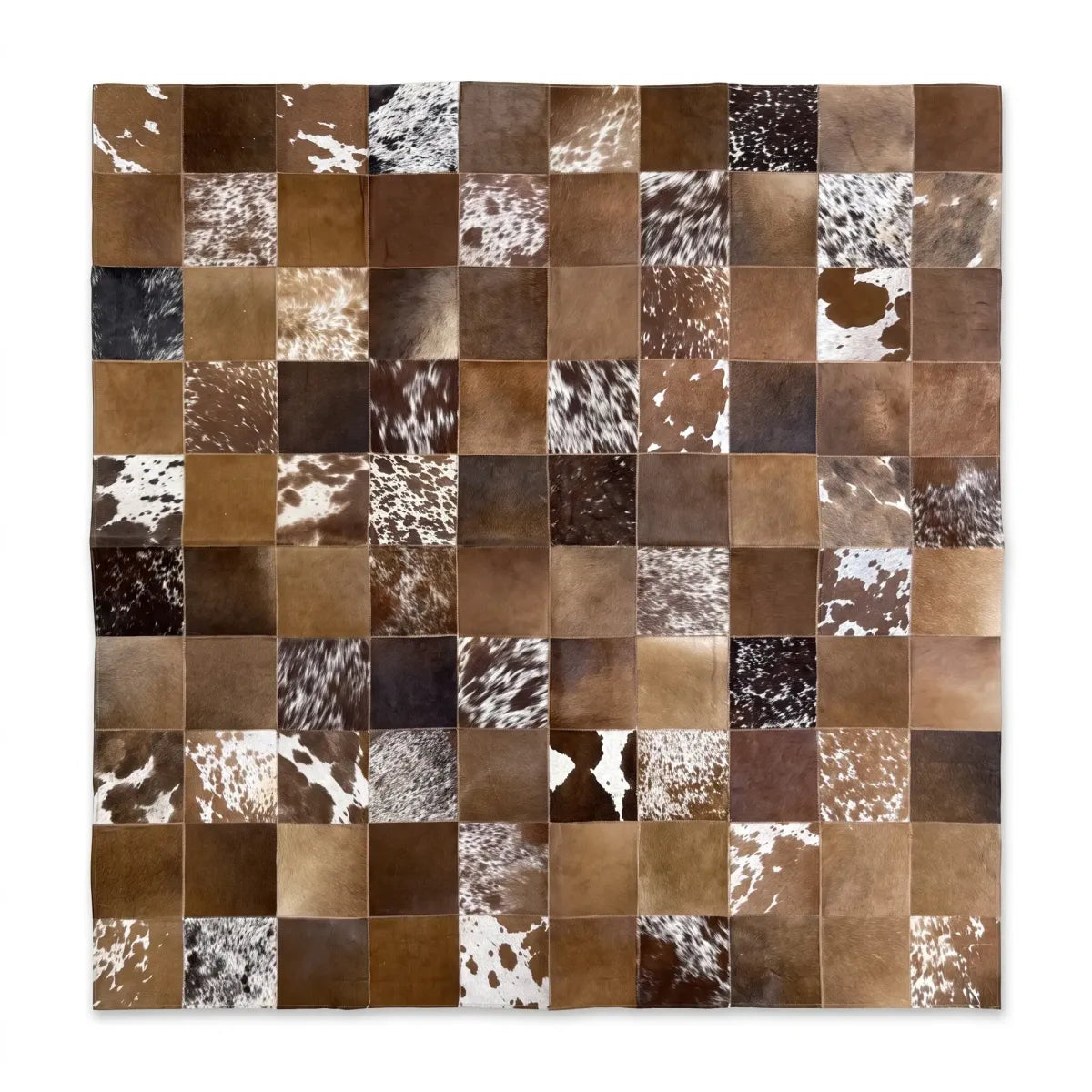 Design vloerkleed van koeienhuid | Brazilië | 200 x 200 cm 