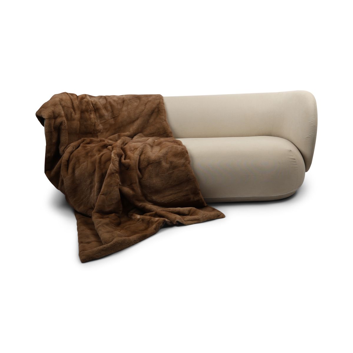 Nerts Plaid | Kasjmier Achterkant | Rredglow | 195x125 cm