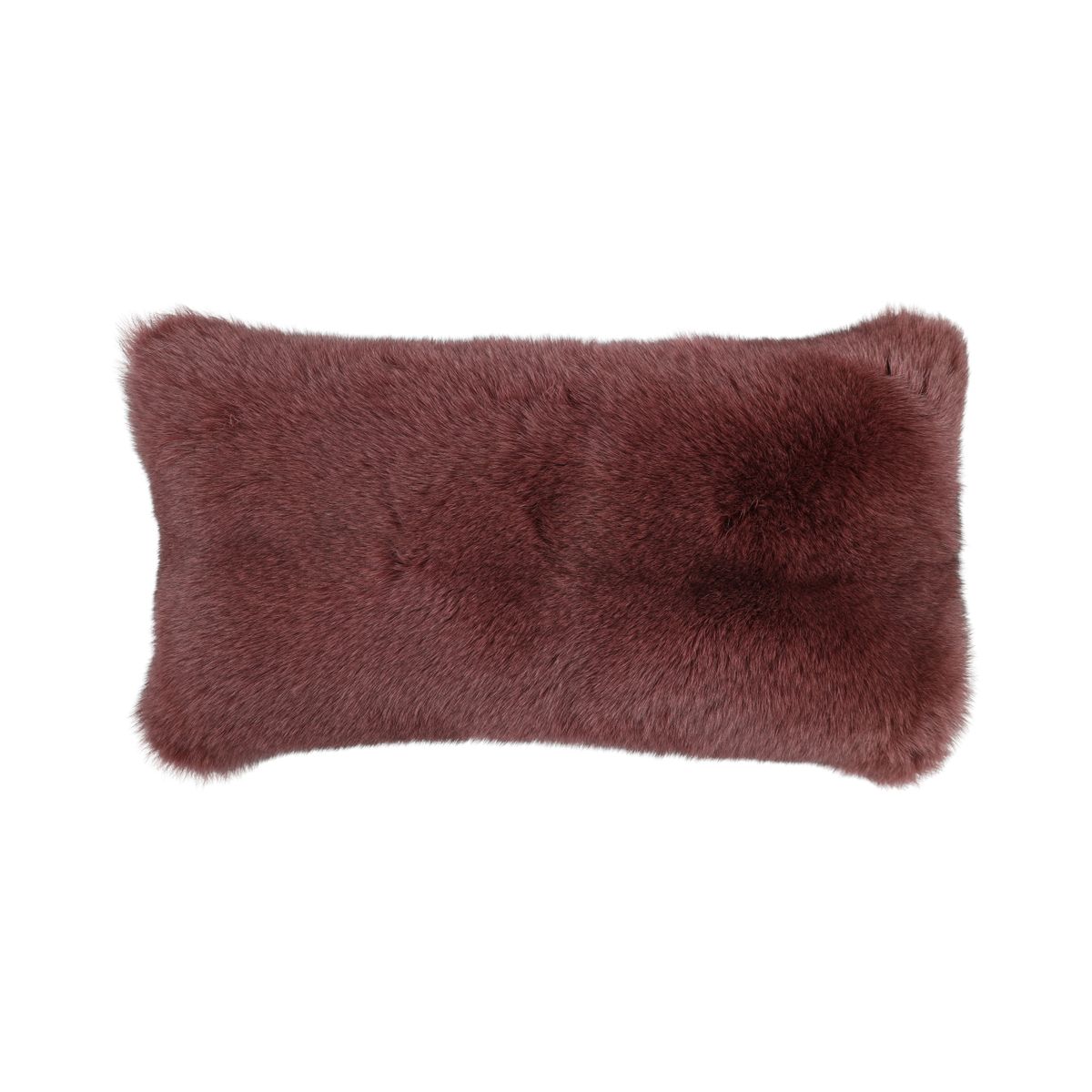 Premium Vos Kussen | Kasjmier Backing | Noorwegen | Paars | 56x30 cm