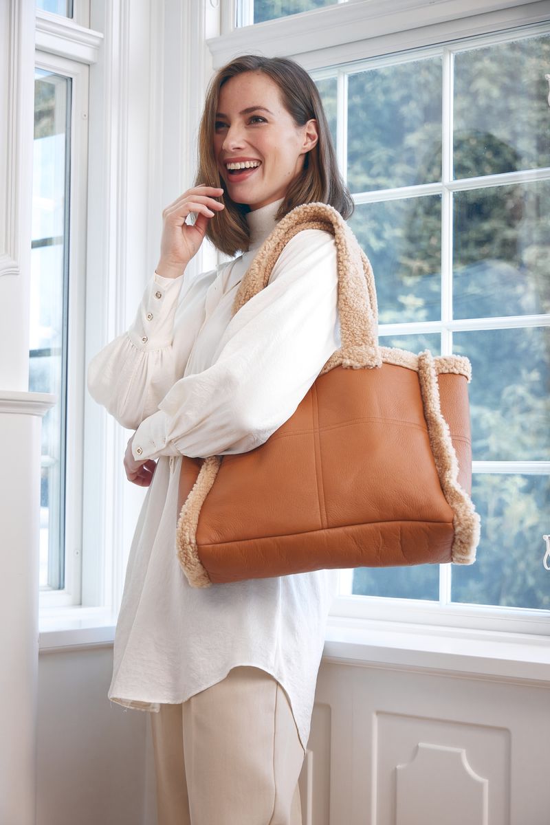 Rosaline Shopper Camel