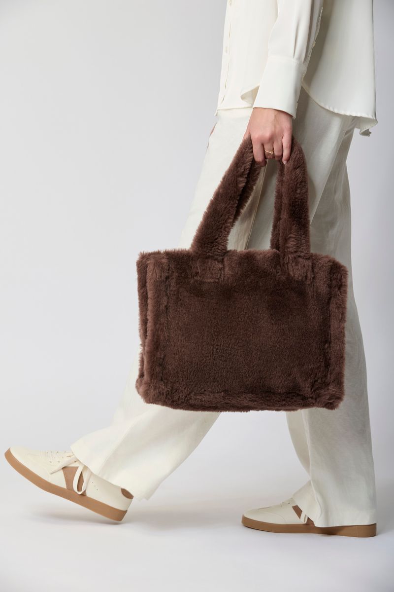 Mini Glory Shopper Koffiebruin