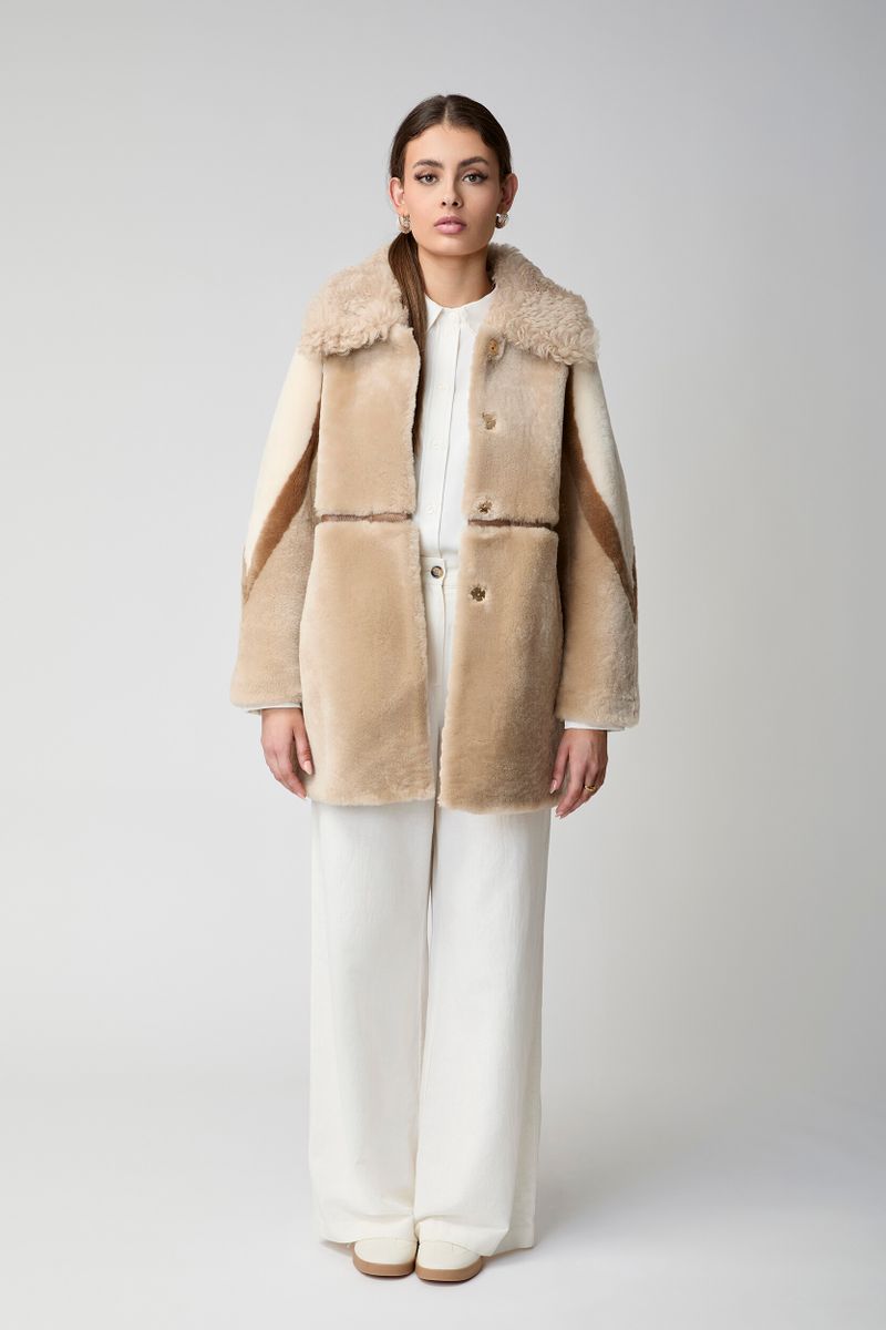 Anika Jas Beige/Bruin