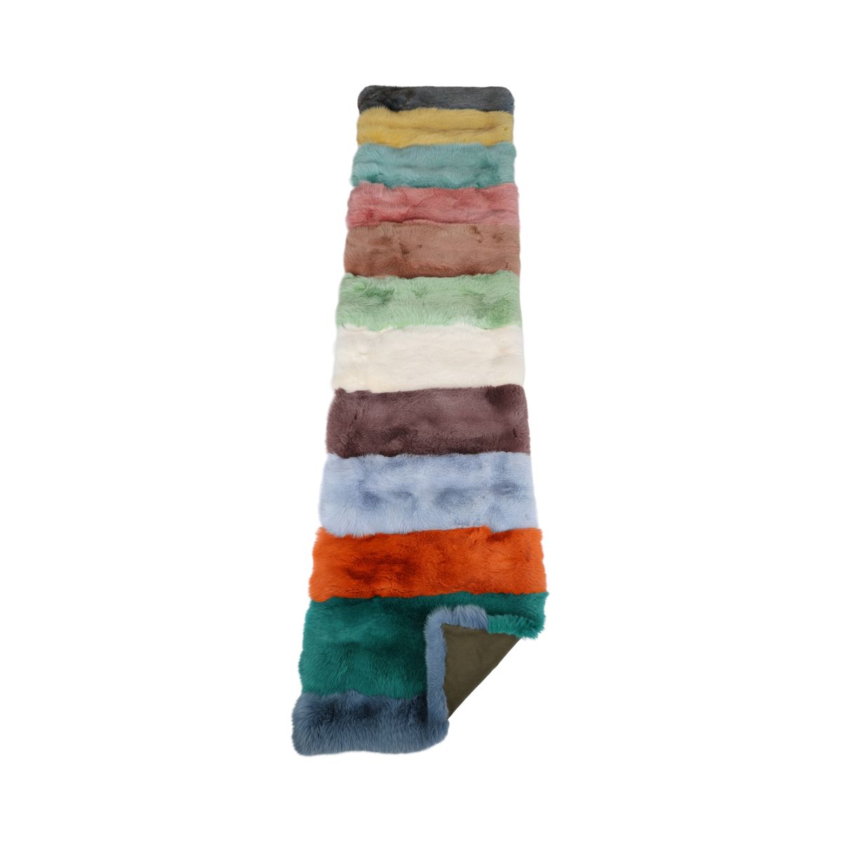 Premium Vos Plaid | Kasjmier Achterkant | Mix Vos | 75x300 cm