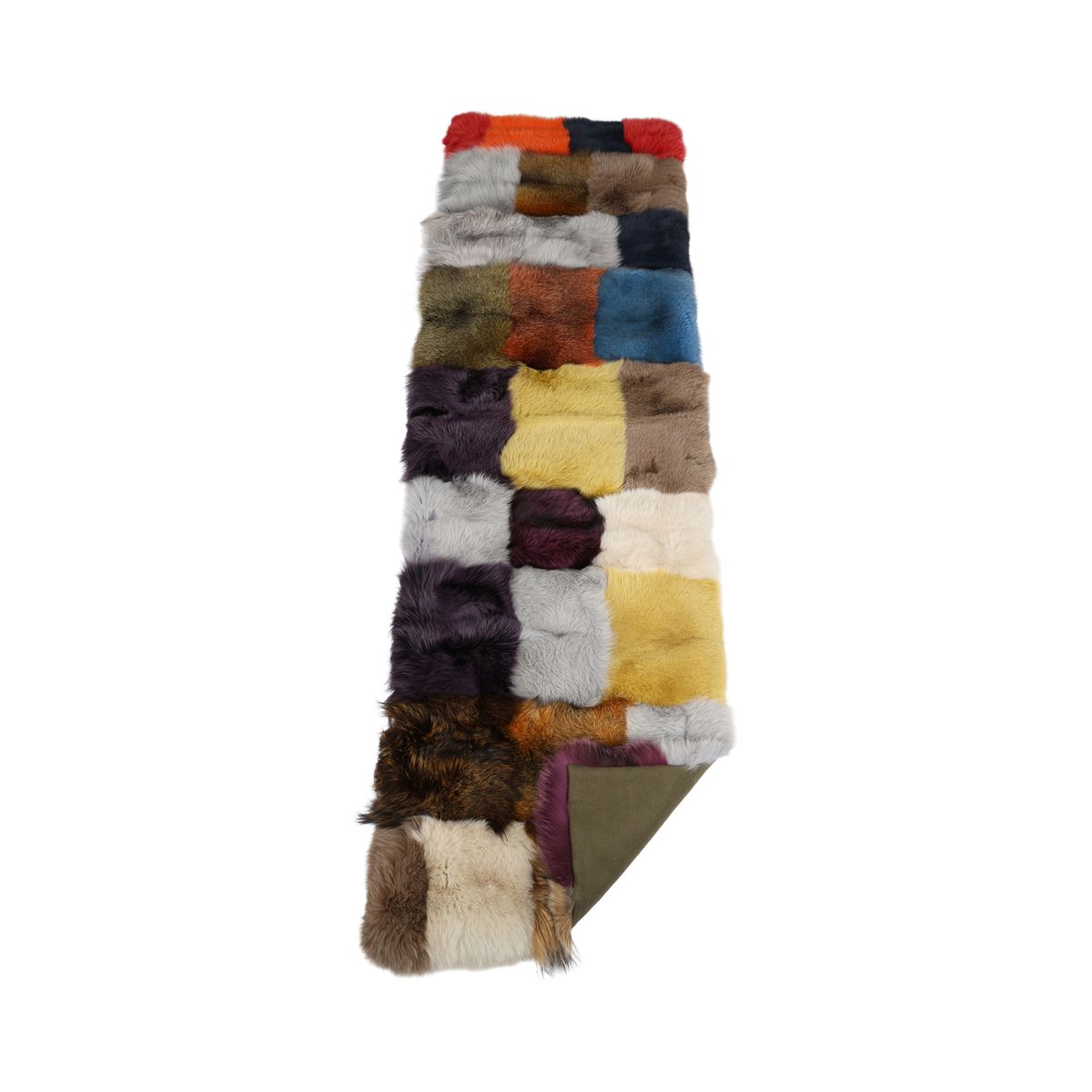 Premium Vos Plaid | Kasjmier Achterkant | Mix Vos | 75x250 cm