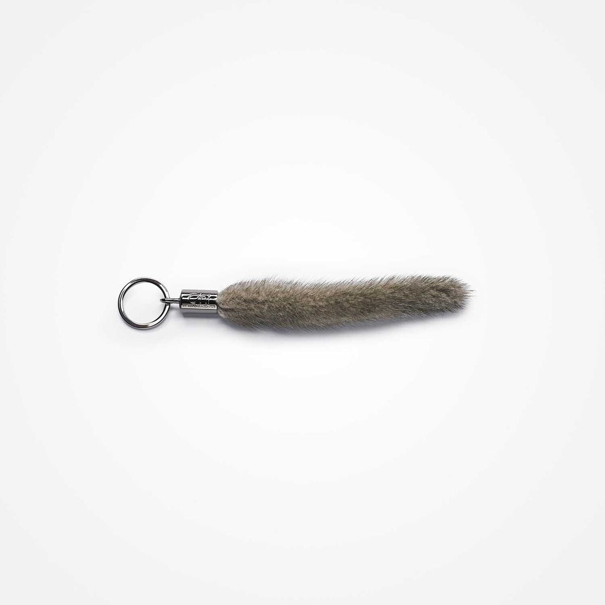 Staart Sleutelhanger | Deens nerts Iers Blauw