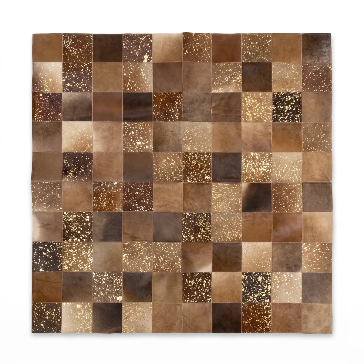 Design vloerkleed van koeienhuid | Brazilië | 200 x 200 cm 