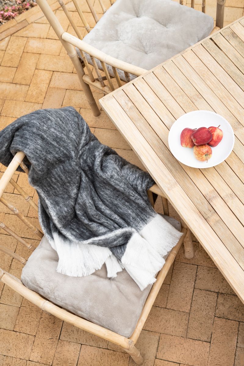 Moccasin Stoel Cover Kastanje