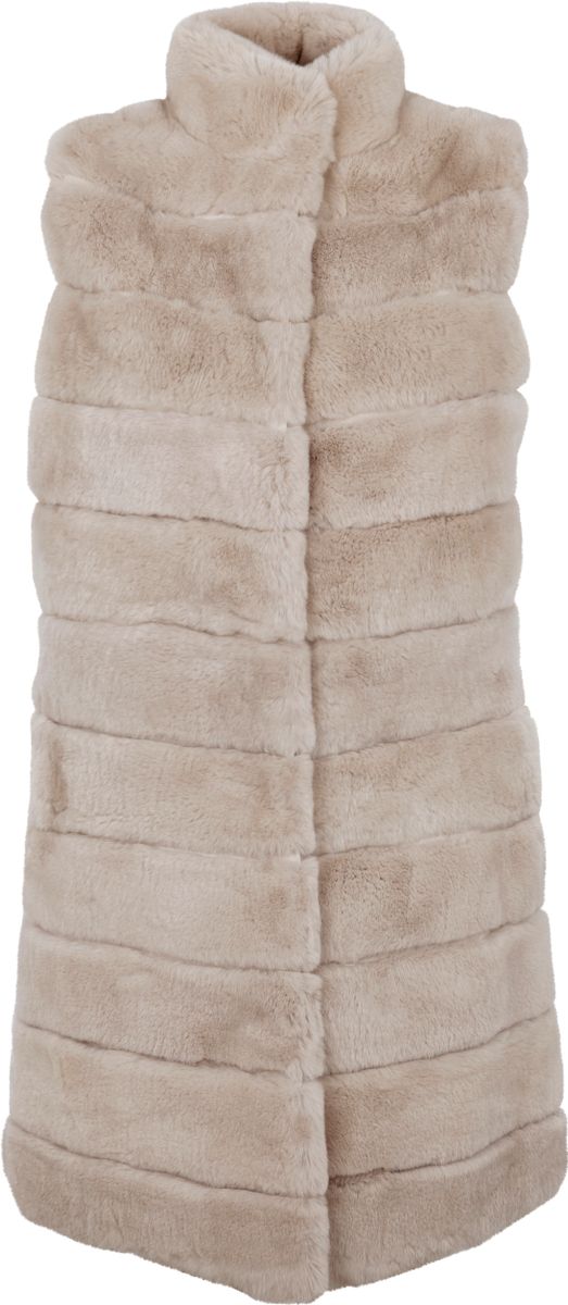 Ellie Vest Eenvoudig Taupe