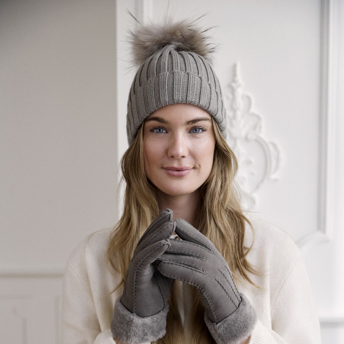 Sheila Pomponmuts Zwart/Zwart