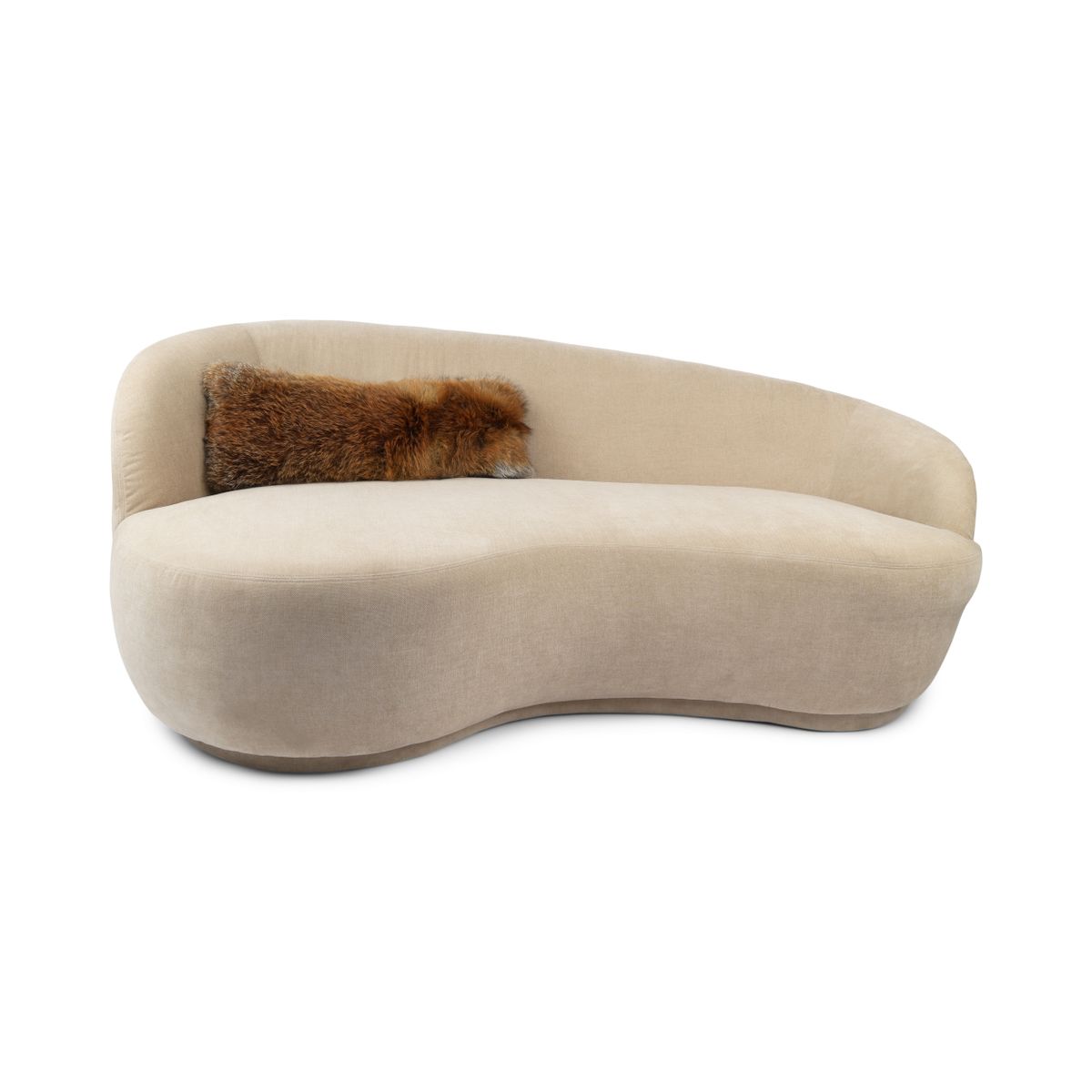 Premium Vos Kussen | Kasjmier Achterkant | Noorwegen | Duitse rode vos | 25x55 cm Rode Vos