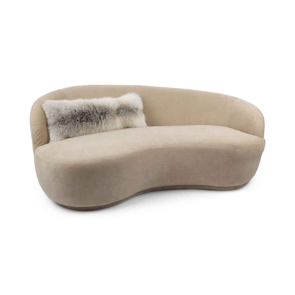 Premium Vos Kussen | Kasjmier achterkant | Noorwegen | Fawn Light Fox | 30x80 cm