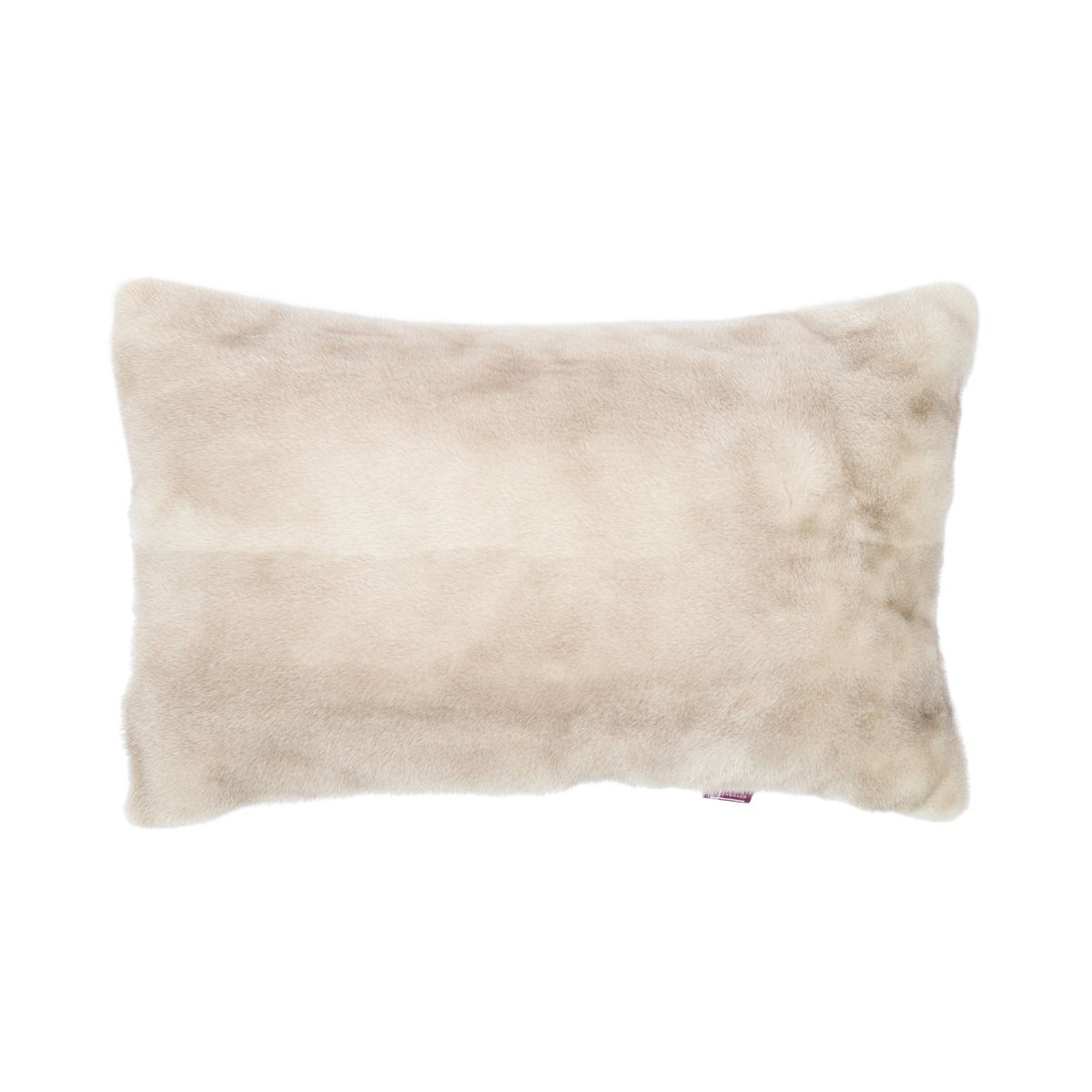 Premium Vos Kussen | Kasjmier Achterkant | Noorwegen | Pearl Cross | 34x54 cm