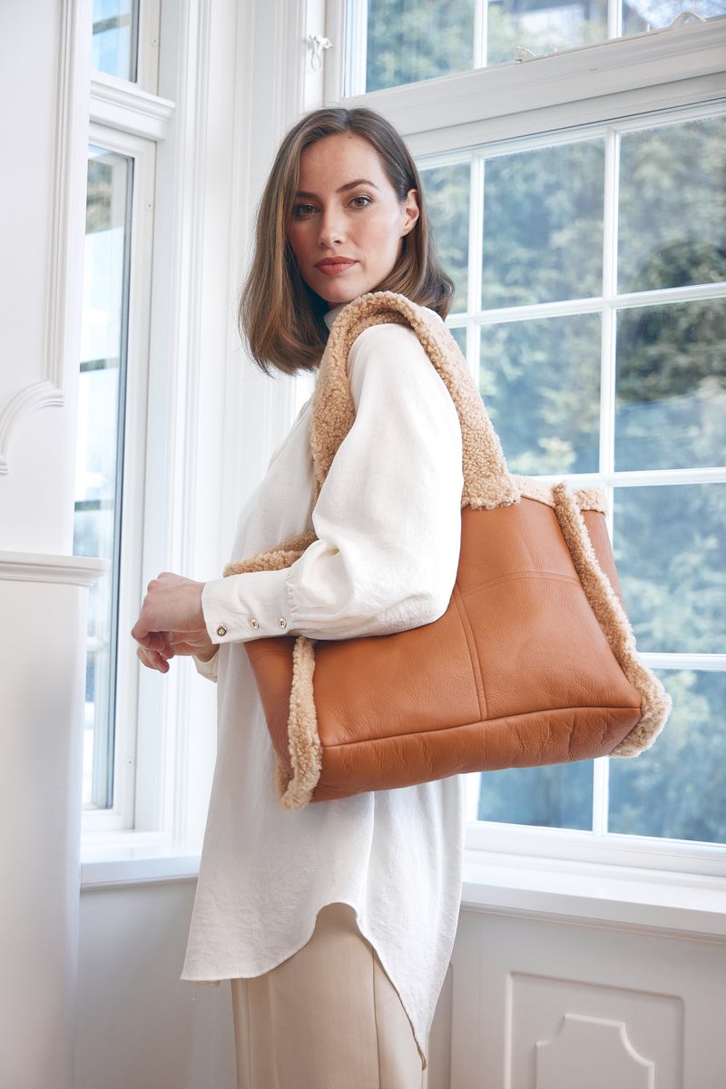 Rosaline Shopper Camel