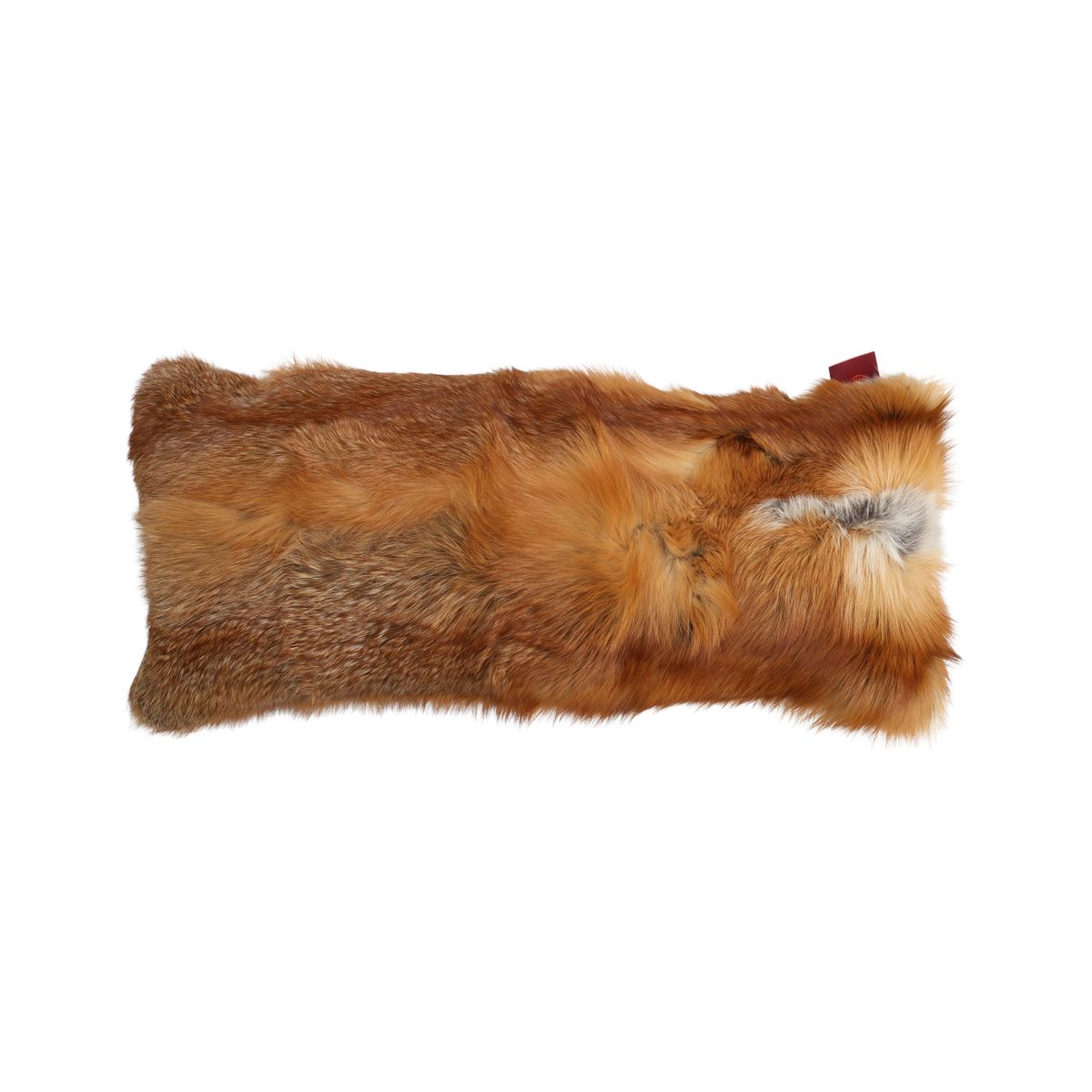Premium Vos Kussen | Kasjmier Achterkant | Noorwegen | Duitse rode vos | 30x65 cm