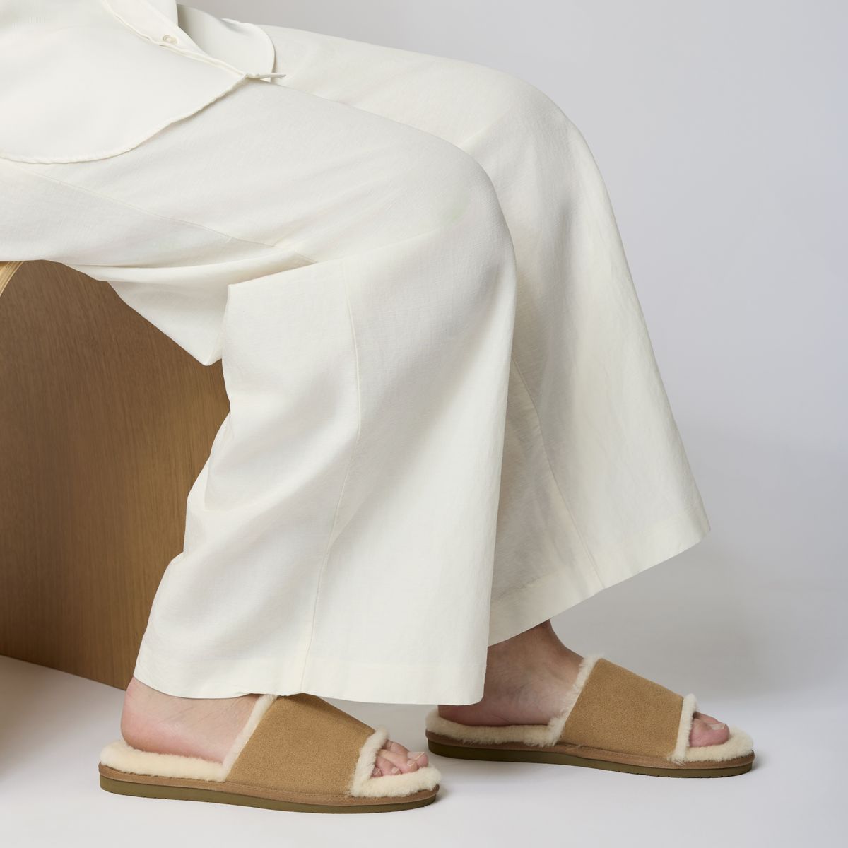 Klassieke Slipper Kastanje