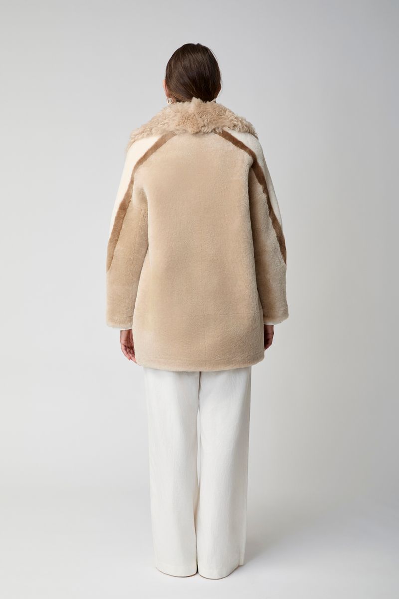 Anika Jas Beige/Bruin