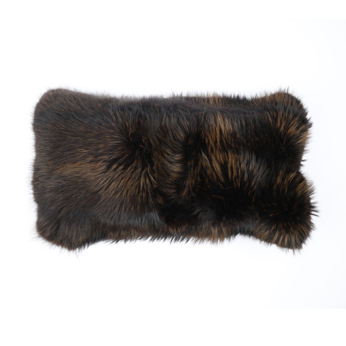 Premium Vos Kussen | Dubbelzijdig | Noorwegen | Donker Mosterd | 75x50 cm