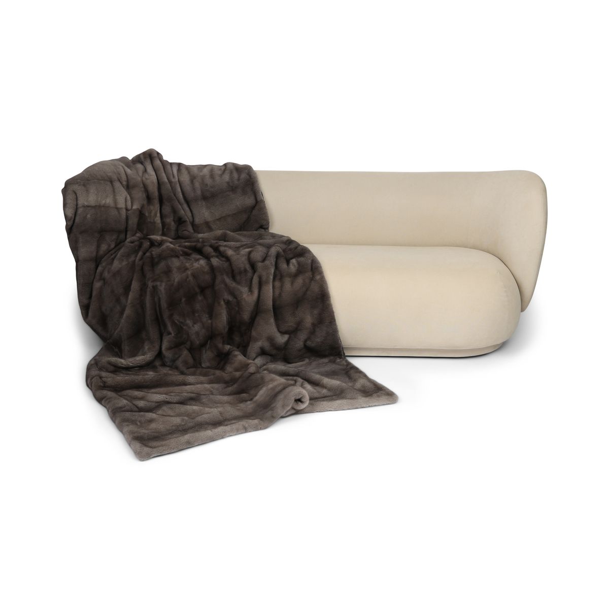 Nerts Plaid | Kasjmier Achterkant | Blue Irish | 130x212 cm