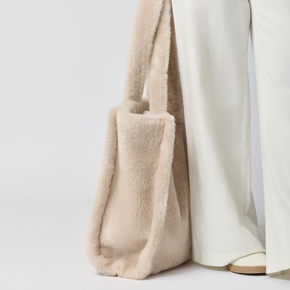 Maxi Glory Shopper Leer Bruin