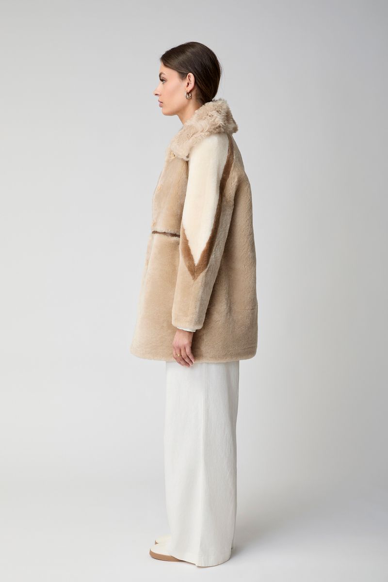 Anika Jas Beige/Bruin