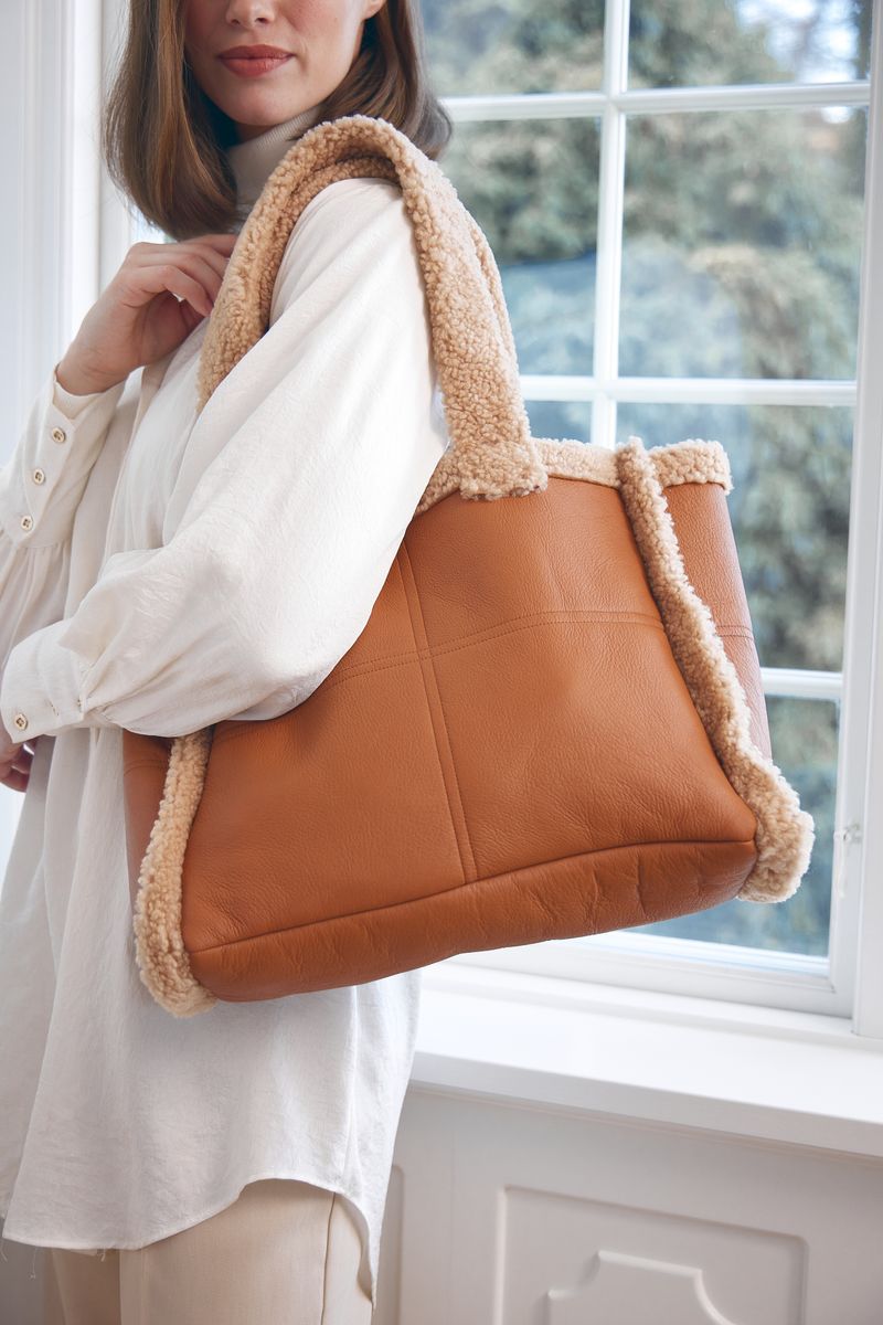 Rosaline Shopper Camel