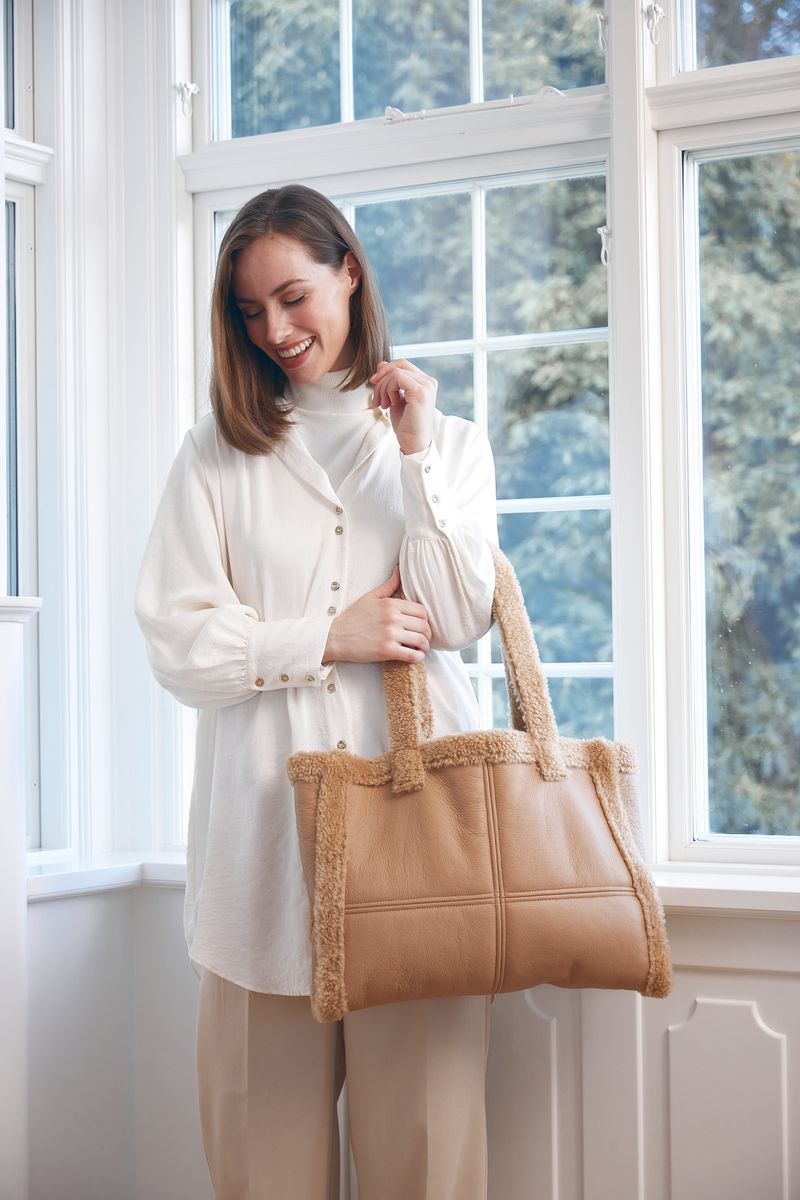 Rosaline Shopper Beige