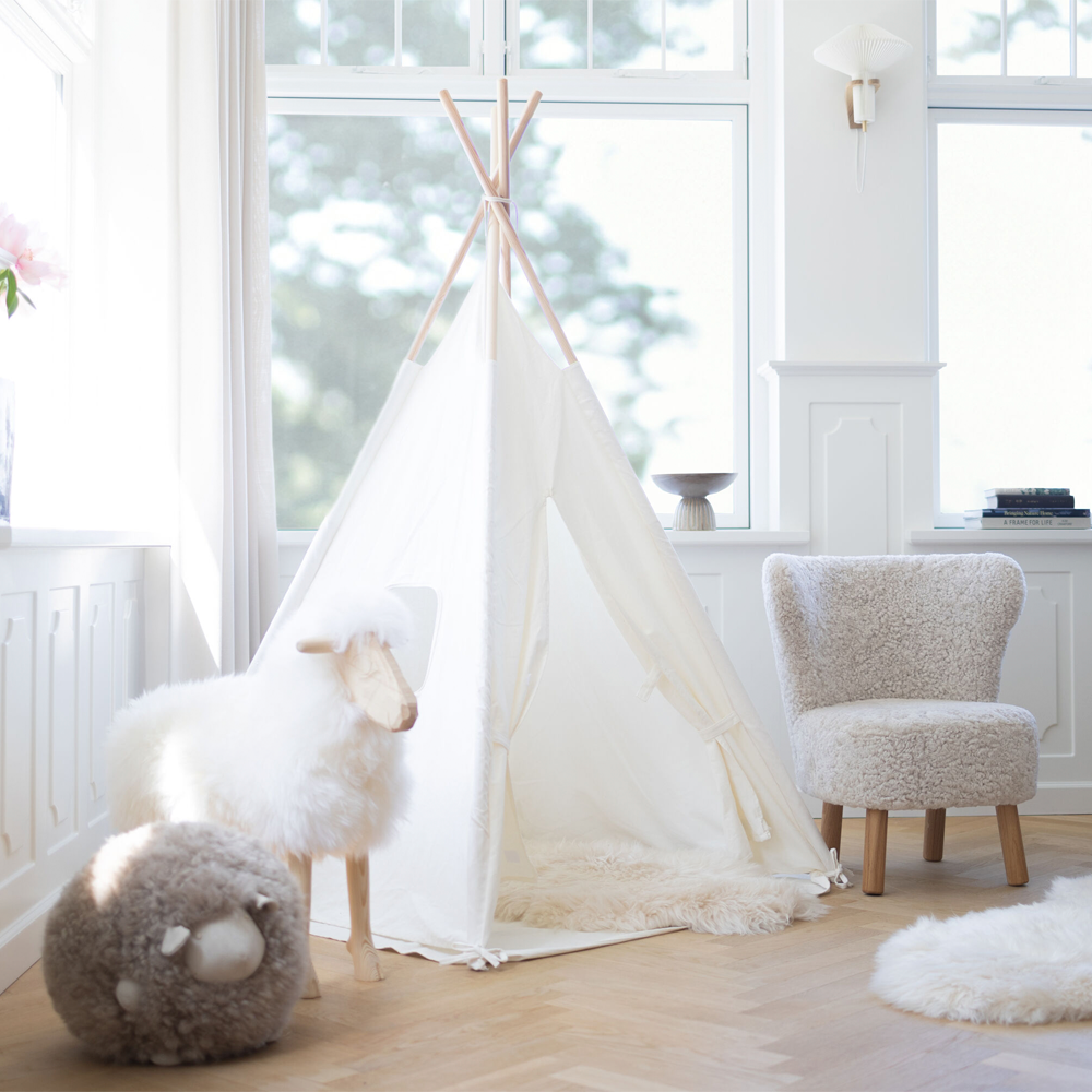 Signature Staand Schaap | Large Off White